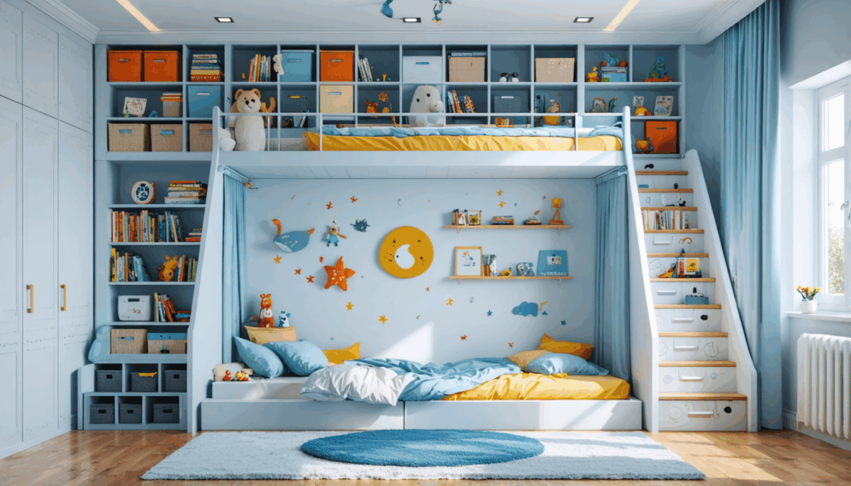 découvrez 5 idées ingénieuses pour aménager une chambre multifonctionnelle avec lits superposés ou couchages d’appoint, parfaite pour partager l’espace entre frères et sœurs tout en optimisant le confort et l’organisation.