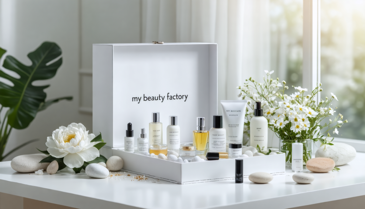 découvrez my beauty factory, la box beauté haut de gamme sans contraintes ni abonnement. profitez chaque mois de produits exclusifs sélectionnés pour sublimer votre routine beauté.