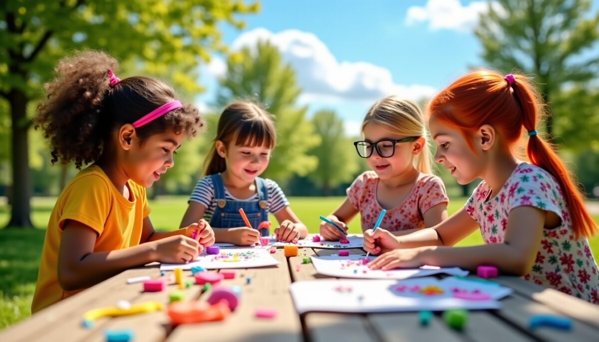 Idées d'activités manuelles ludiques et créatives pour filles de 8 à 12 ans à explorer